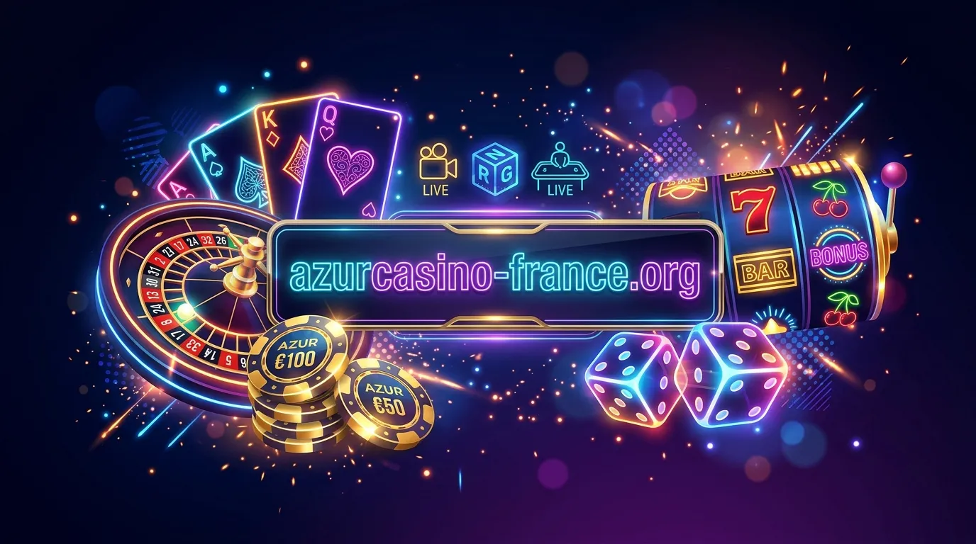 Casino game symbols neon background 202605111612